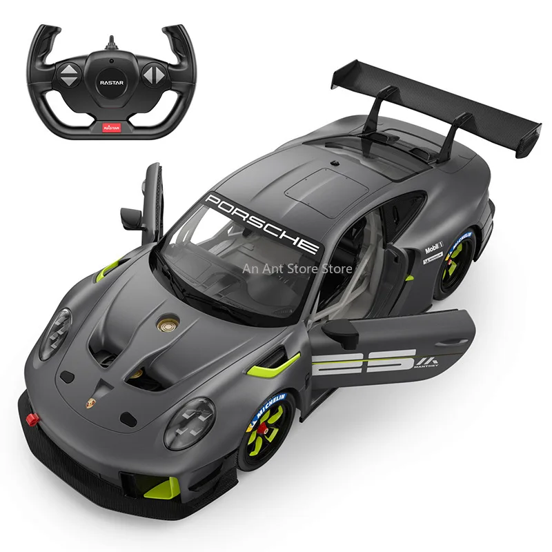 Rastar 1:14 Porsche 911 GT2 RS Clubsport 25 Supercars 4.8V 600mAh Battery 2.4G Remote Control Car Toys for Children