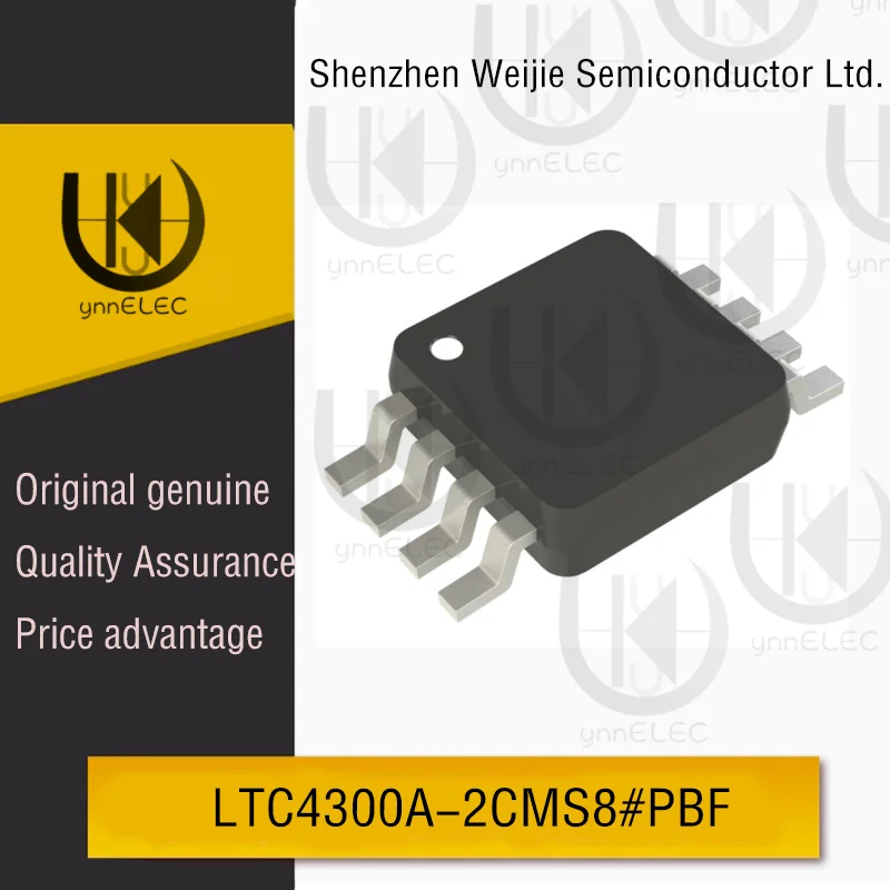 

​​Original LTC4300A-2CMS8#PBF I²C Bus Buffer - 2-Wire Level Shifter, 400kHz - MSOP-8 Package​