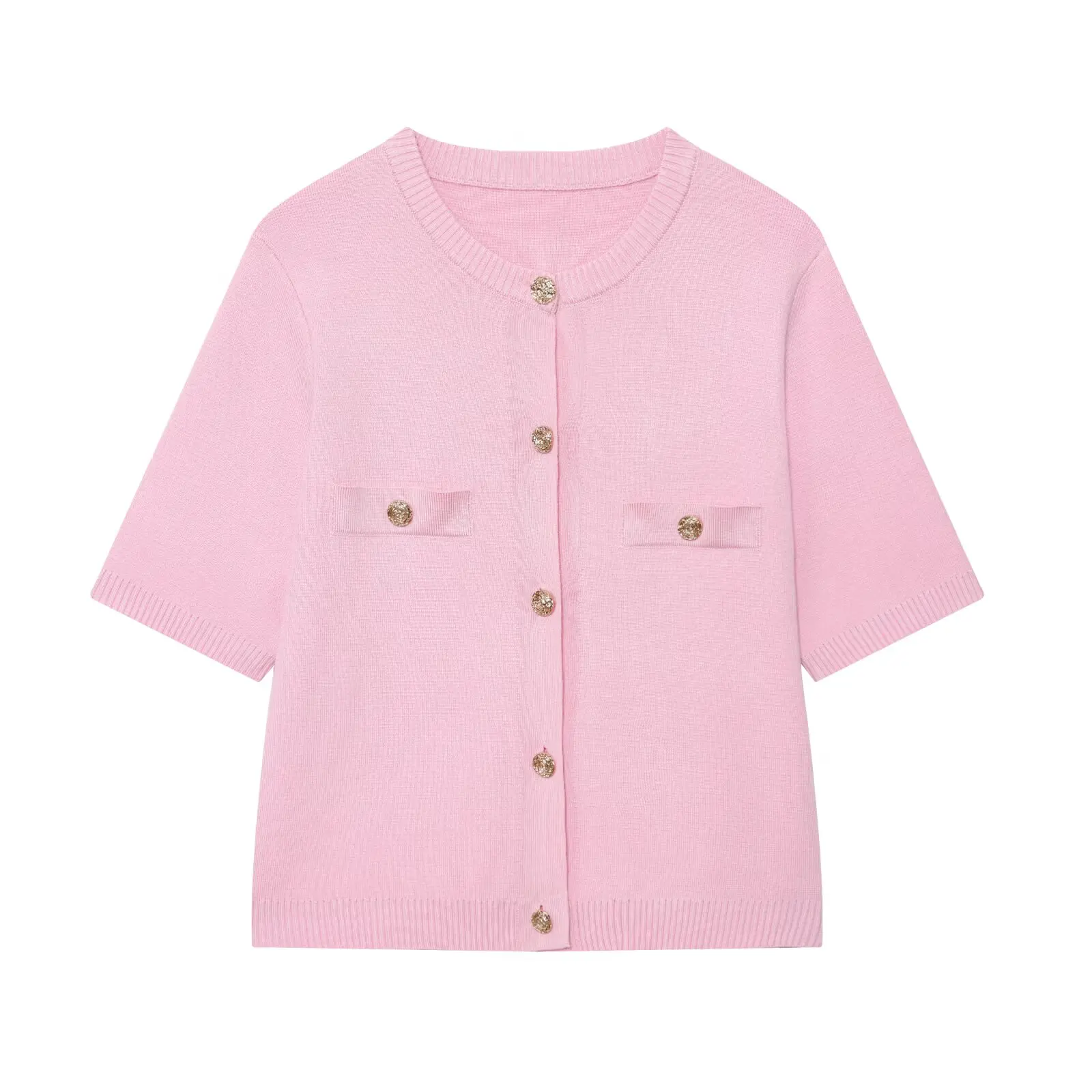 JNLEAOG Autumn New Women's Faion ort Sve Knitted Jaet Simple Sle Polyester Fiber Open Cardigan European Sle