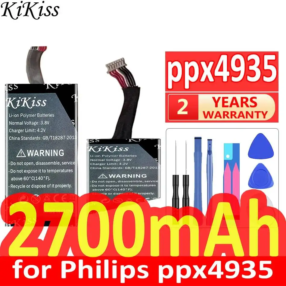 2700mAh Environmentally Friendly Projector Battery For Philips ppx4935 DT-E004