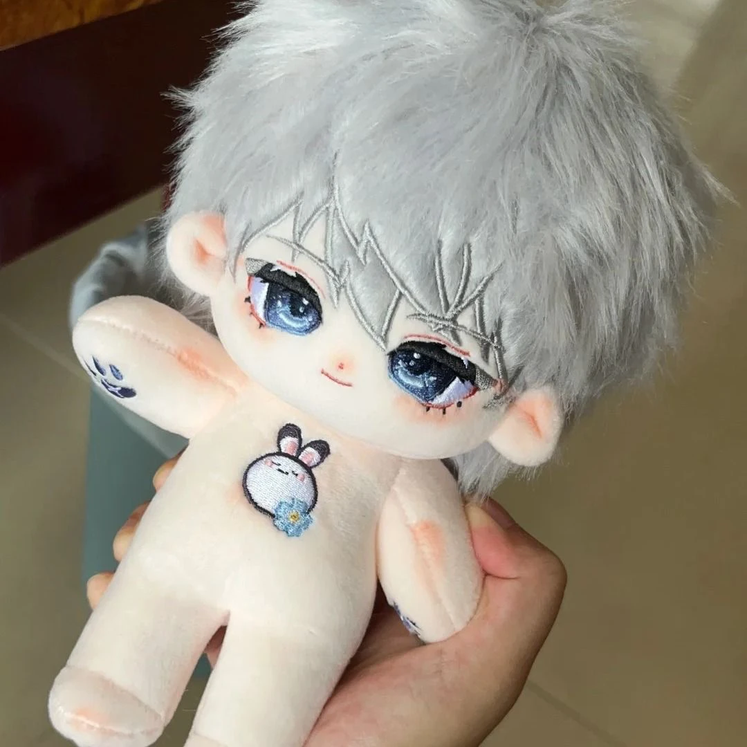 Anime Love and Deepspace Xavier Cosplay Cartoon Fluffy Cotton Maumet Cute Puppet Naked Baby Plaything Xmas Gift