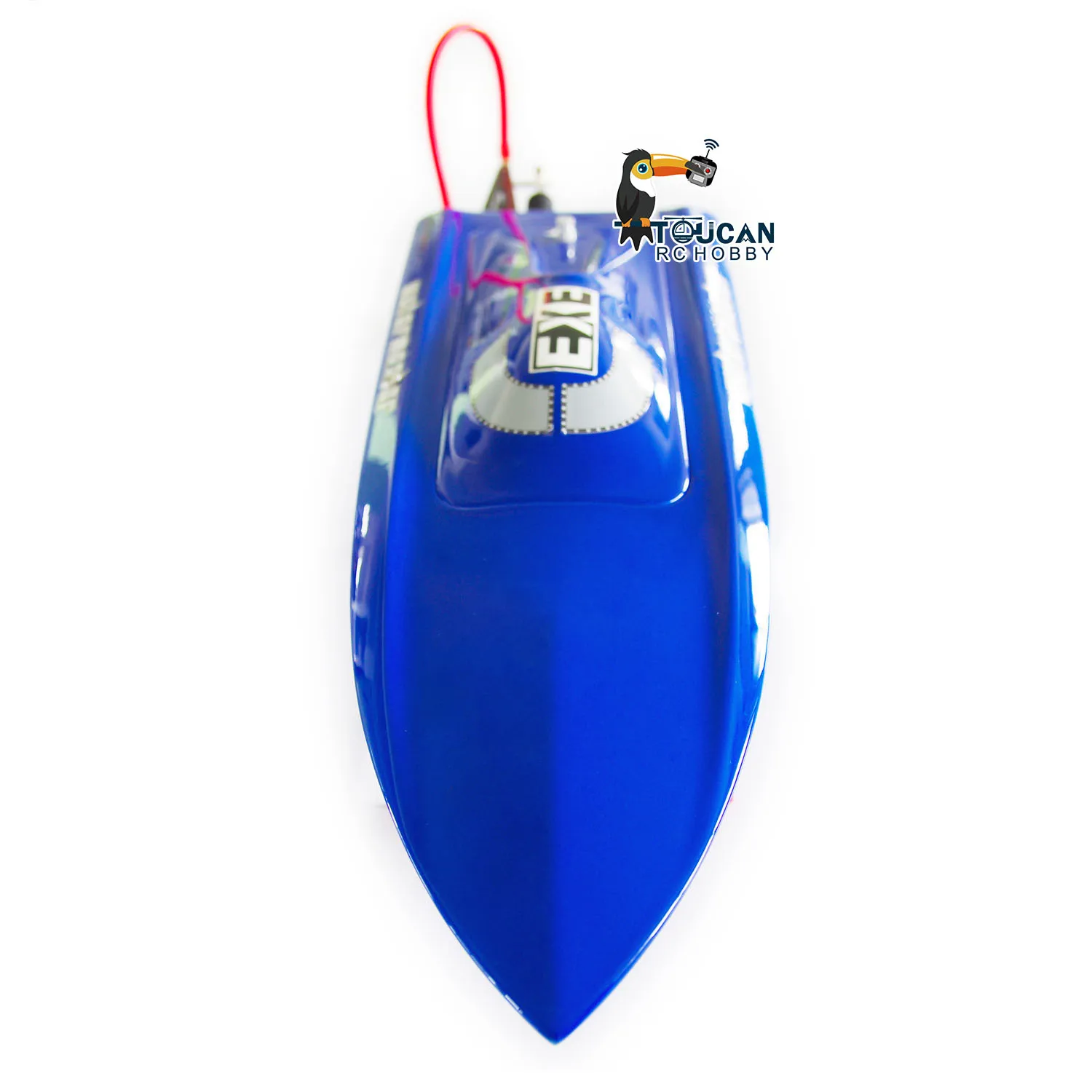 DTRC-Bateau de course à grande vitesse RC, C390, télécommande, étanche, mini soleil, bleu, jouets, modèle loisirs, cadeau pour garçons, THZH1596