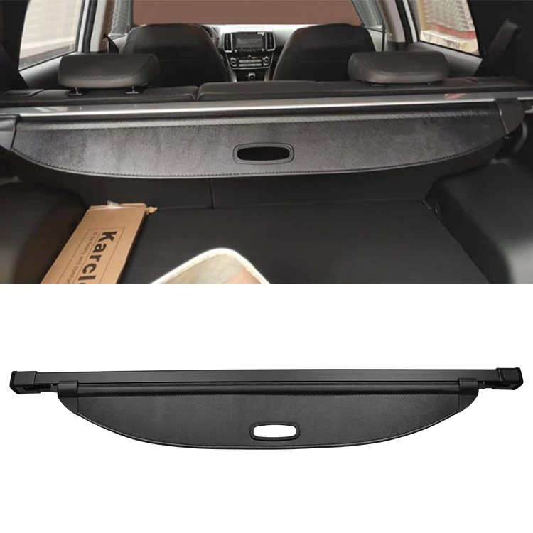 2010-2017 for Kia Sportage R Luxury Interior Leather Cargo Cover Retractable Carbon Fiber Trunk Protection Curtain Interior Kits