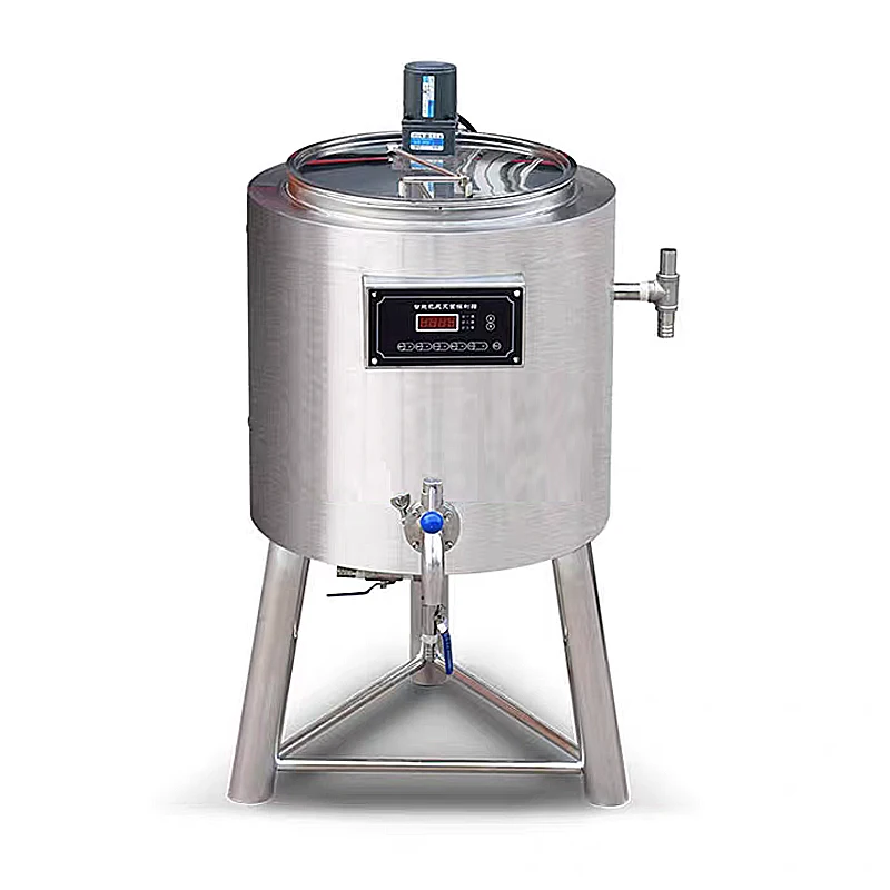 

30L/50L/75L/100L Juice Honey Milk Beer Pasteurization Tank Machine Stainless Steel 304 For Egg Processing