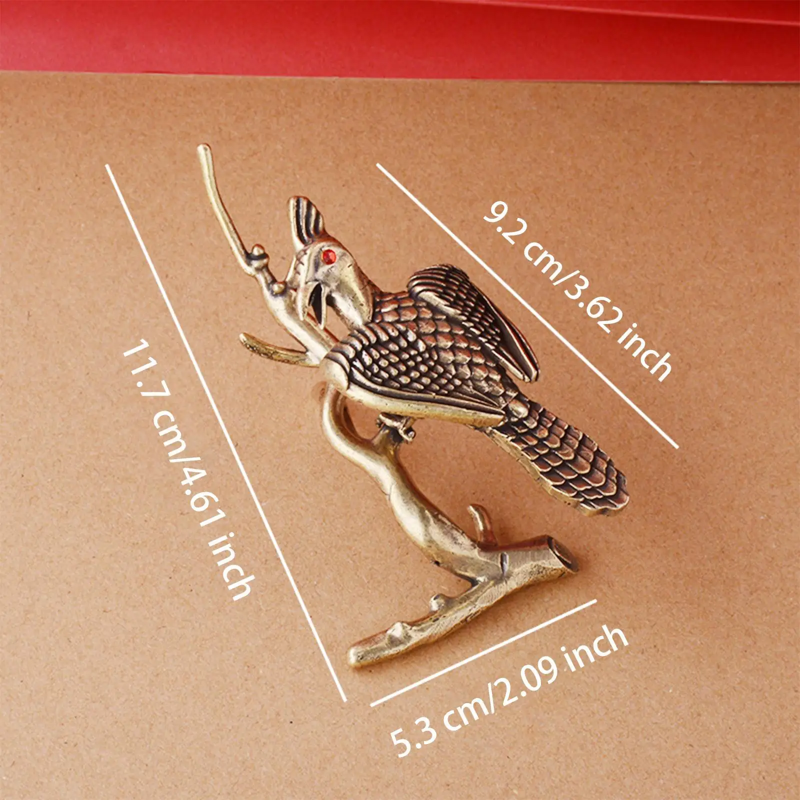 Decorazioni per auto con mini figurine di pappagallo per l'arredamento della scrivania del soggiorno