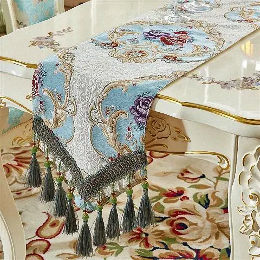runner-da-tavola-di-lusso-in-jacquard-per-banchetti-feste-decorazione-europea-ricamata-in-ciniglia-elegante-copritavolo-floreale-per-matrimoni