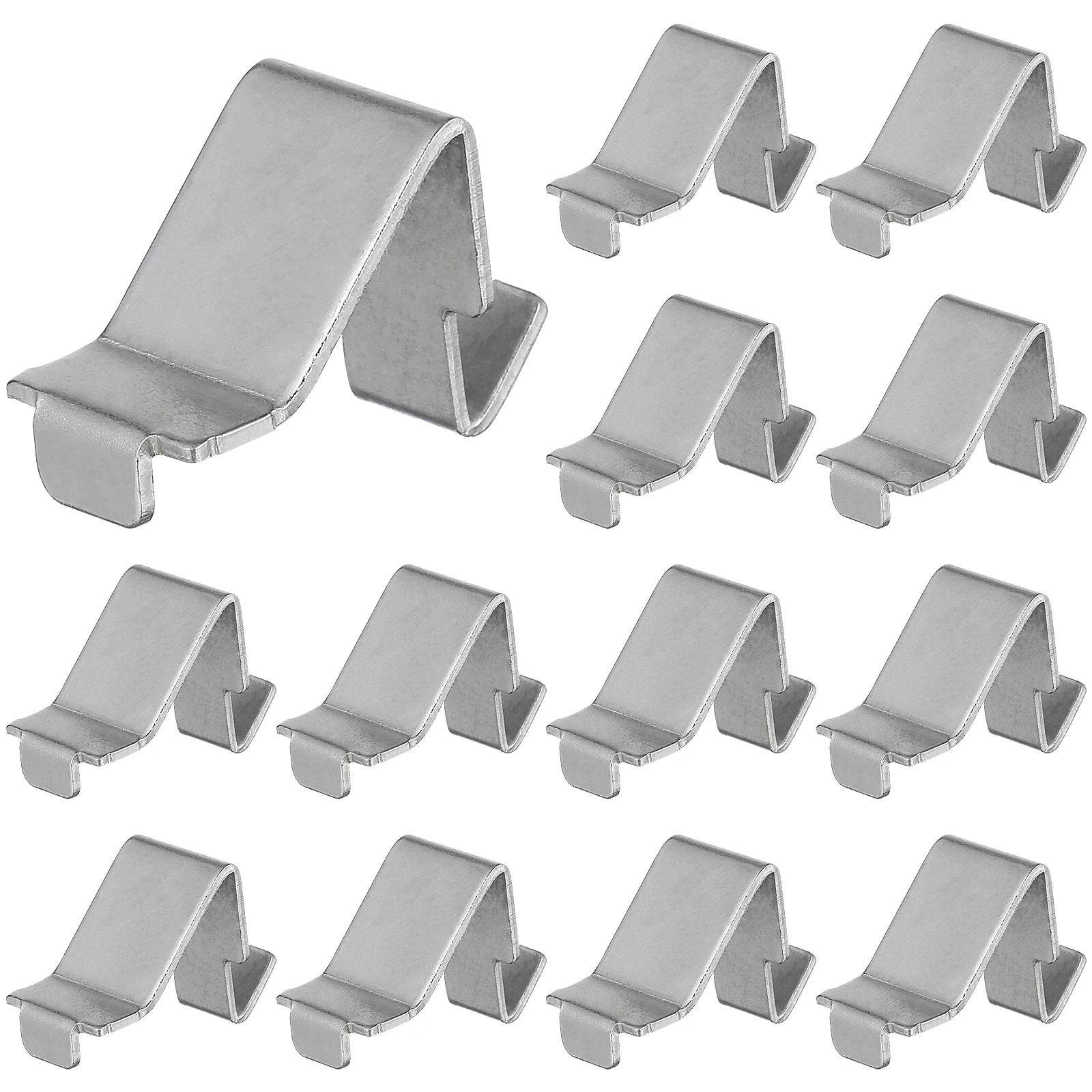 

12 Pcs File Cabinet Accessories Metal Shelf Clips Support Pins Scalable Brackets Iron Pegs