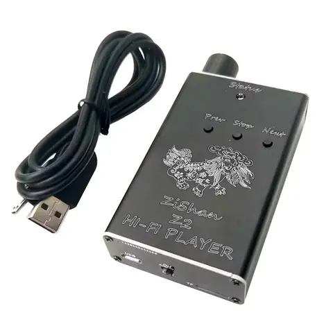 Upgrade Version Portable Zishan Z2 HiFi DSD Dard Decoding Lossless Music Player MP3 Player ES9018 DAC Headphone Amplifier