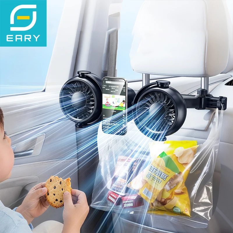 eary-dual-head-car-back-seat-fan-4000mah-3-speeds-360°rotation-car-headrest-fans-with-magnetic-phone-holder-quiet-fans-for-kids