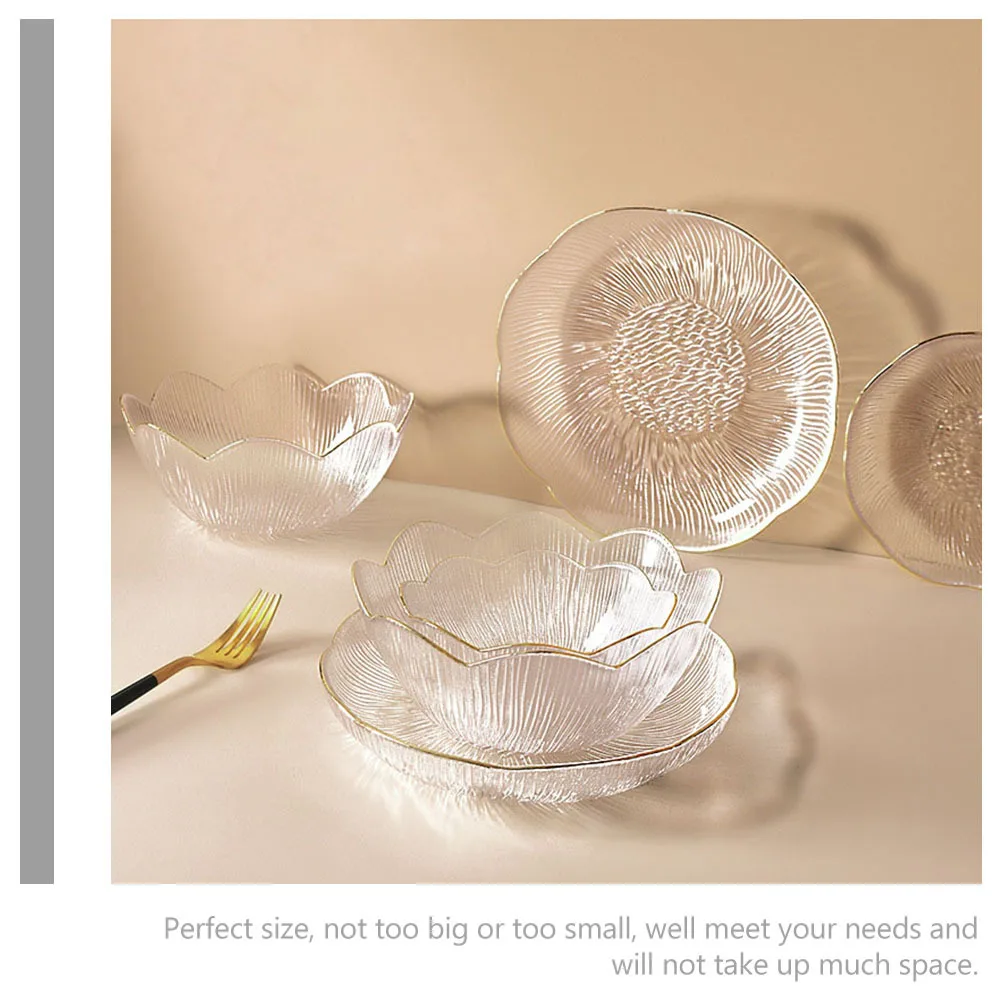 وعاء خلط زجاجي، أوعية خلط الأواني الزجاجية متعددة الوظائف لسلطة المعكرونة ودقيق الأرز والبيض #3