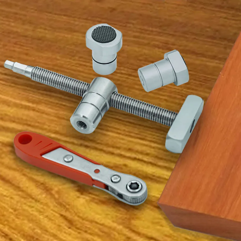 

Bench Clamp Set Woodworking Bench Dog Brake Sturdy Carpenter Desktop Clip Durable Fixed Clamping Tool for 19mm 20mm Desktop Hole
