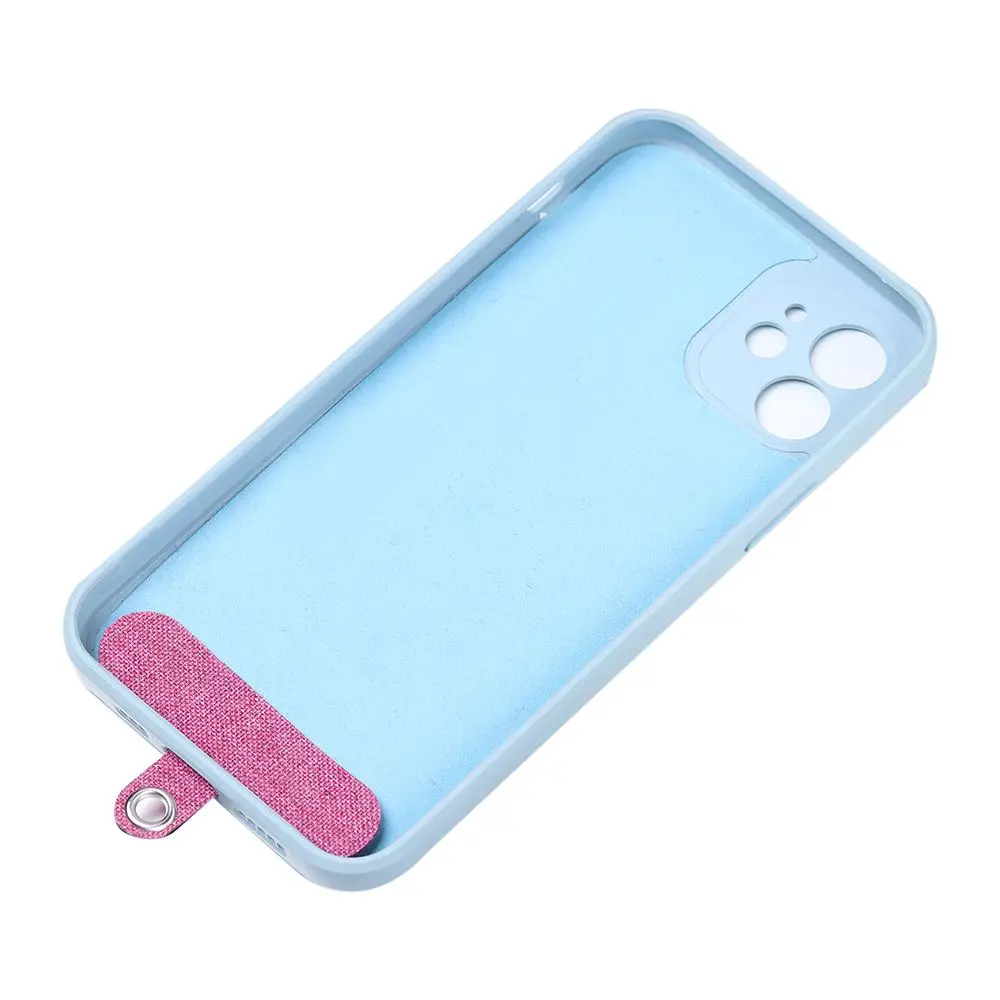 Universal Adjustable Replacement Cord Rope Patch Clip Snap Cord Card Gasket Mobile Phone Lanyard