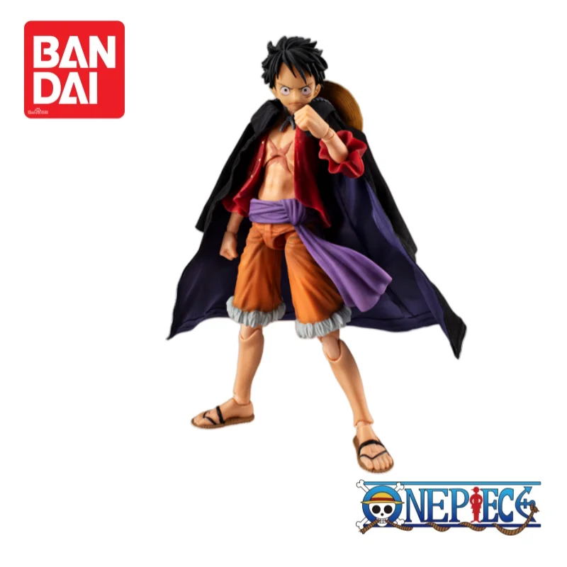 

В наличии оригинальный Bandai One Piece для мальчиков, любимый подарок, фигурка обезьяны D Луффи, новый продукт, товары в стиле аниме, модель экшн-фигурки