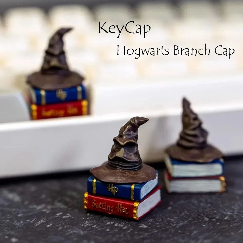 

Cute Resin Hogwarts Branch CapTheme Keycap Game Custom Artisan Keycaps for Cross Axis Mechanical Keyboard Key Caps Gaming Gift