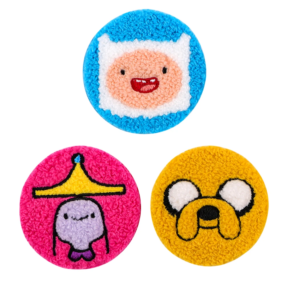 Adventure Cartoon Button Pin Tinplate Brooch Towel Embroidery Lapel Badges for Clothes Bags Backpacks Briefcase Accessories Gift