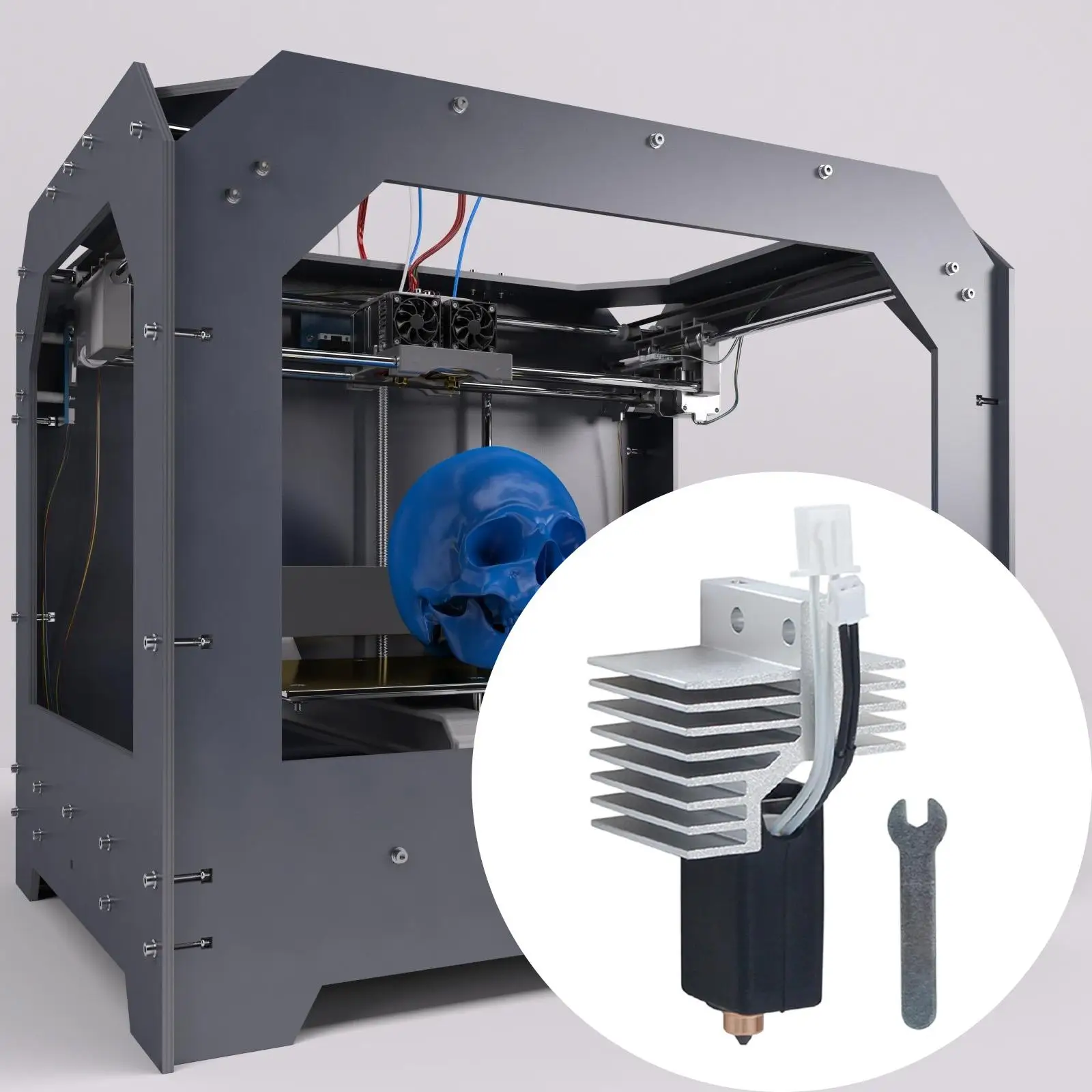 

3D Printer Hotend Replace Compact Tool Easy to Use Portable 3D Printer Parts