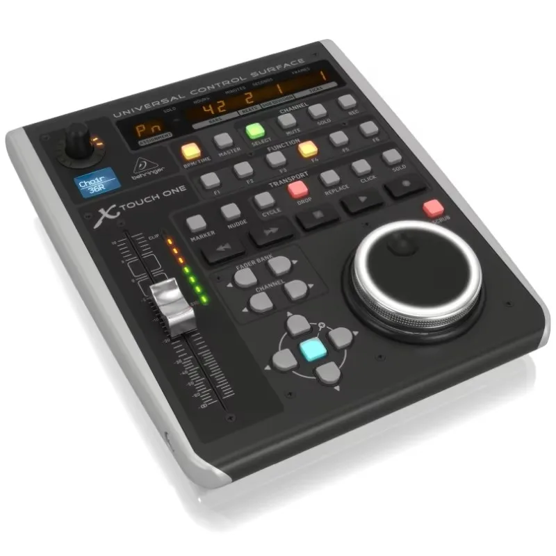 BEHRINGER X-TOUCH ONE universal control surface for studio and live applications 34 dedicated illuminated buttons