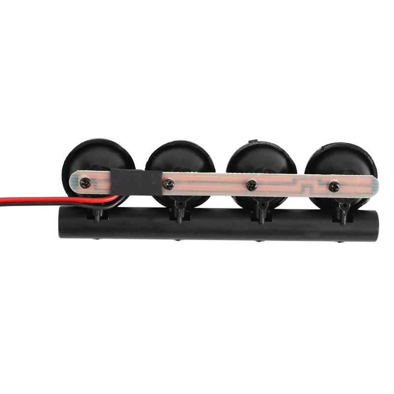 Multi-Function Ultra Bright Lamp LED Roof Light Bar With 4 Spotlights For 1/10 1/8 RC Car HSP TAMIYA CC01 Axial SCX10