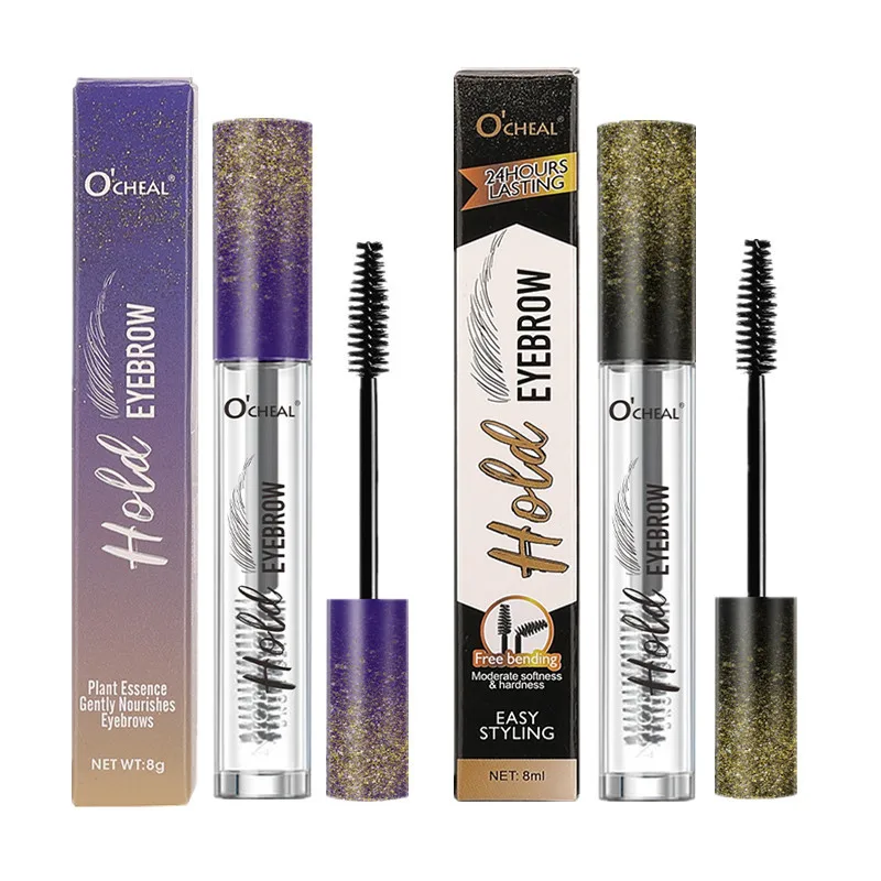 Eyelash Setting Gel Colorless Transparent Wild Eyebrow Gel Eyebrow Setting Liquid Waterproof and Anti Sweating Mascara