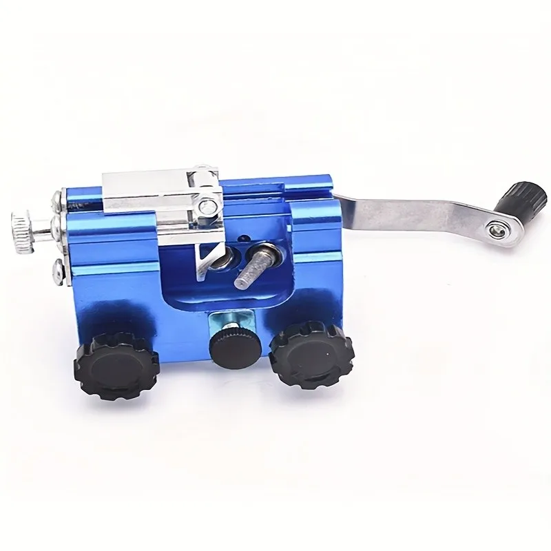 Manual Chainsaw Sharpener Kit – Adjustable Guide, Files for 0.325"/3/8" Pitch, Portable