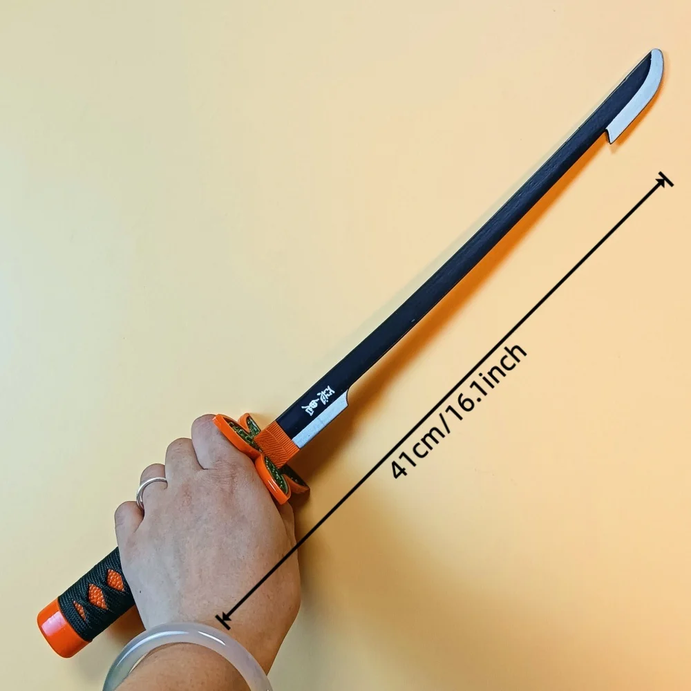 16 cali (42 cm) Katana Anime Cosplay Replika Nóż Ninja Miecz Plastikowy Nóż Ninja Prawdziwa Japońska Katana Szabla Samurajska Niedziurawa Zabawka Prezent