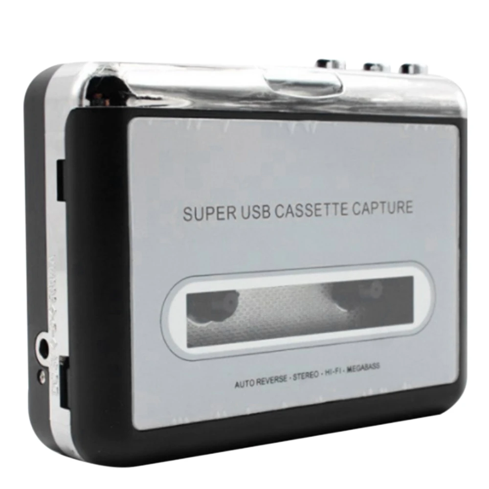 USB Cassette Tape to PC Super USB Cassette-To-MP3 Capture Audio Music Player CD Converter