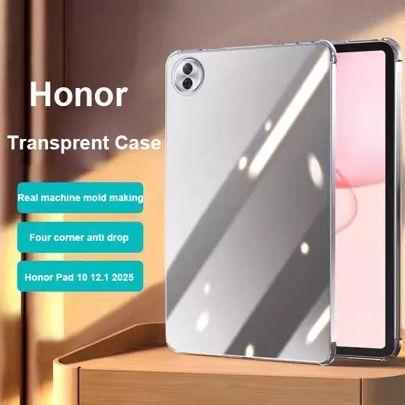 

Transprent TPU Case For Honor Pad 10 12.1 inch 2025 Pad 9 MagicPad 2 GT Pro 12.3 Tablet GT 11.5 2025 X9a V9 11.5 X8a X9