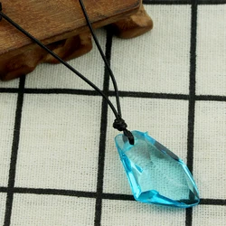 Tv Series H2o Necklace Moonstone Pendant Just Add Water Blue Stone Necklace Mako Mermaid Jewelry Film Gift