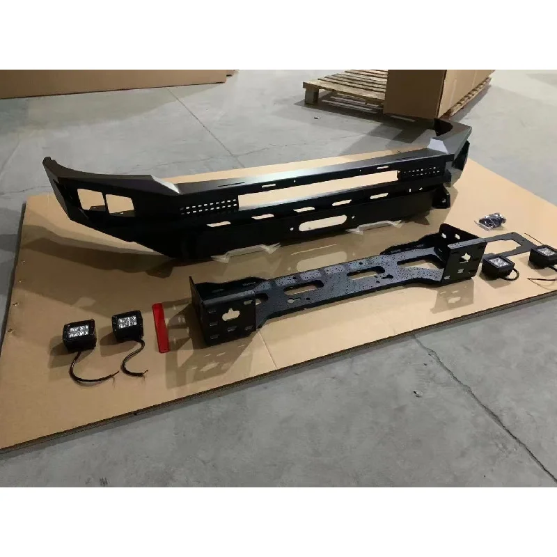 High Quality Powder Coated Steel Bull Bar Front Bumper Guard Fit GWM Poer Pao 2019+ Offroad Parts view 2