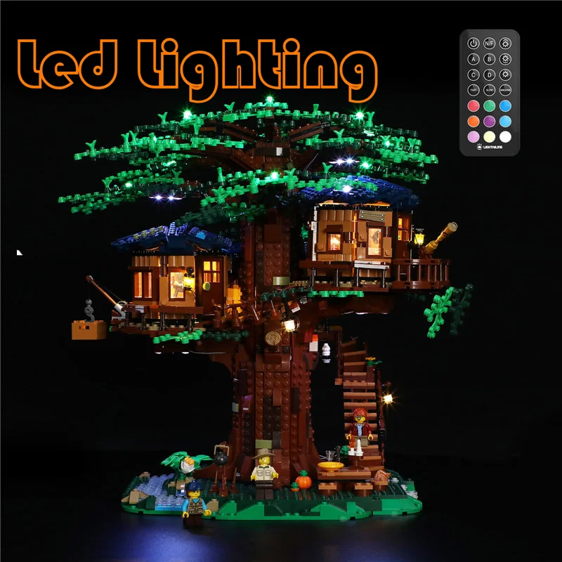 

Lighting Set For 21318 Tree House And Buildings Playset Ideas Not Include Building Blocks (Only Led Light Kit)