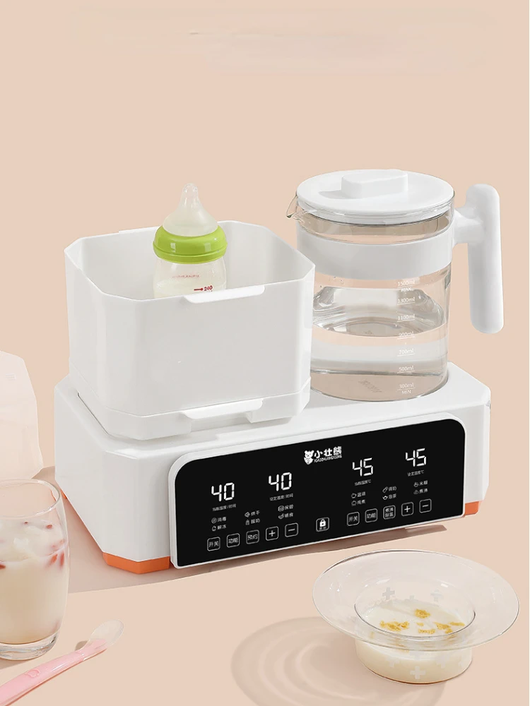 3 In 1ขวดนม Sterilizer พร้อมแห้งเครื่องอุ่นขวดนม Smart LCD หน้าจอขนาดใหญ่ Baby Sterilizer Liquid นม Conditioner