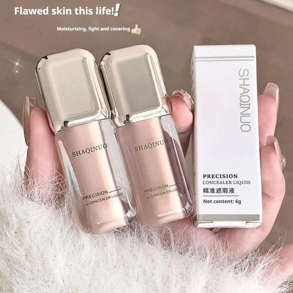 3 สีคอนซีลเลอร์คอนซีลเลอร์ของเหลวสิวจุดด่างดํา Dark Eye Circles ฉีกขาดรางยาวนาน Non-Removal Foundation