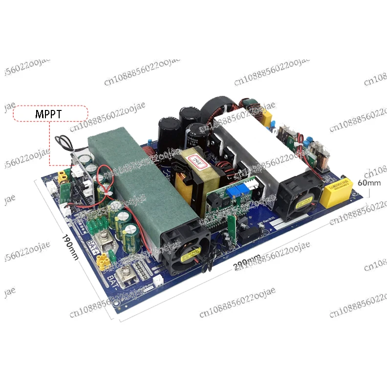 OEM 24v Dc To 220V Ac1.5kw 3000w Solar Pure Sine Wave Inverter Pcb Circuit Control Board Pcb Motherboard