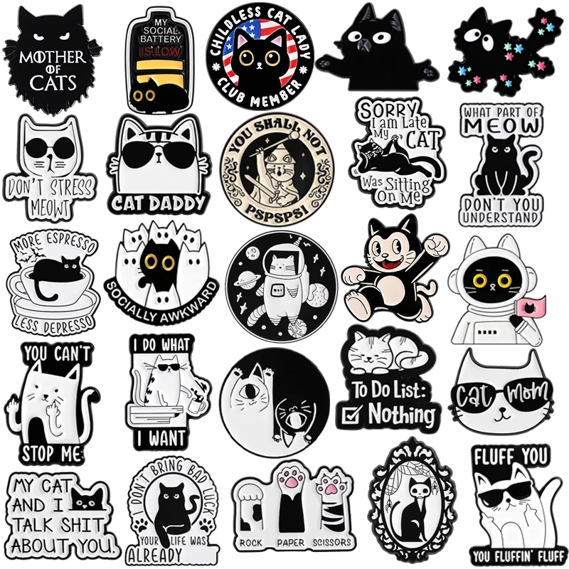 Милый-брошь-значок-из-эмали-в-виде-черного-кота-креативный-мультяшный-астронавт-кофейная-чашка-кот-в-очках-брошь-значок-на-лацкан-ювелирное-украшение-подарок