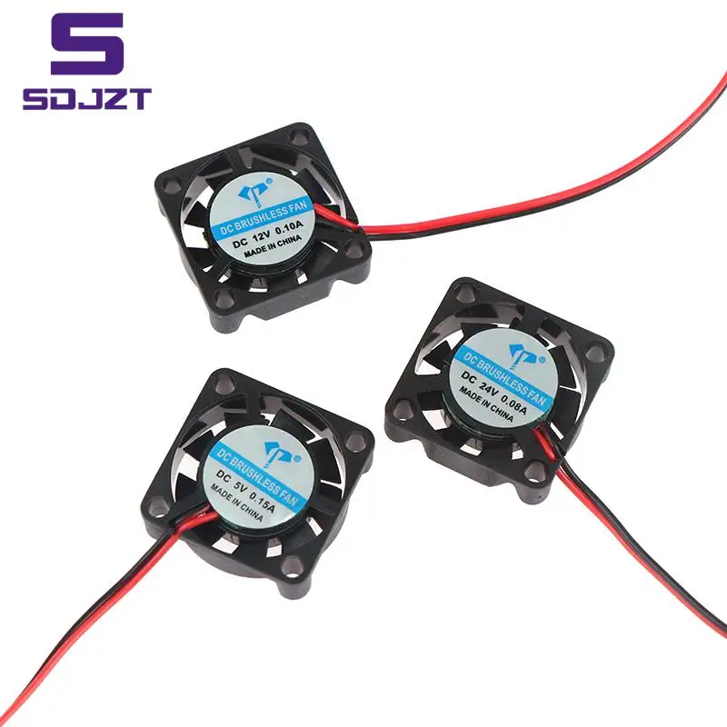 25*25*7mm DC2507 Cooling Fan 2-Pin Mute 5V 12V 24V Brushless Chipset Heatsink Mini Cooling Fan Purifier Fan Mini Cooling Fan