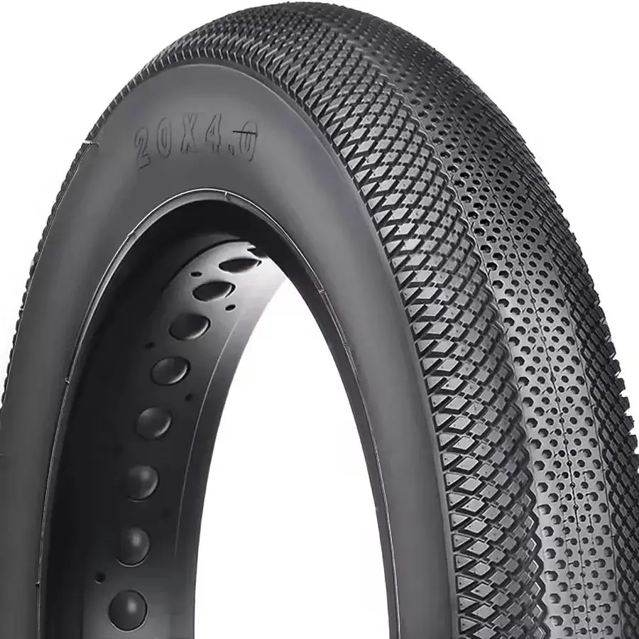 AliExpress Innova EBike Fat Replacement Tire 20x4.0 Inch Black High-Performance Wear-Resistant Folding Fat Tire for Electric Urban Mountain