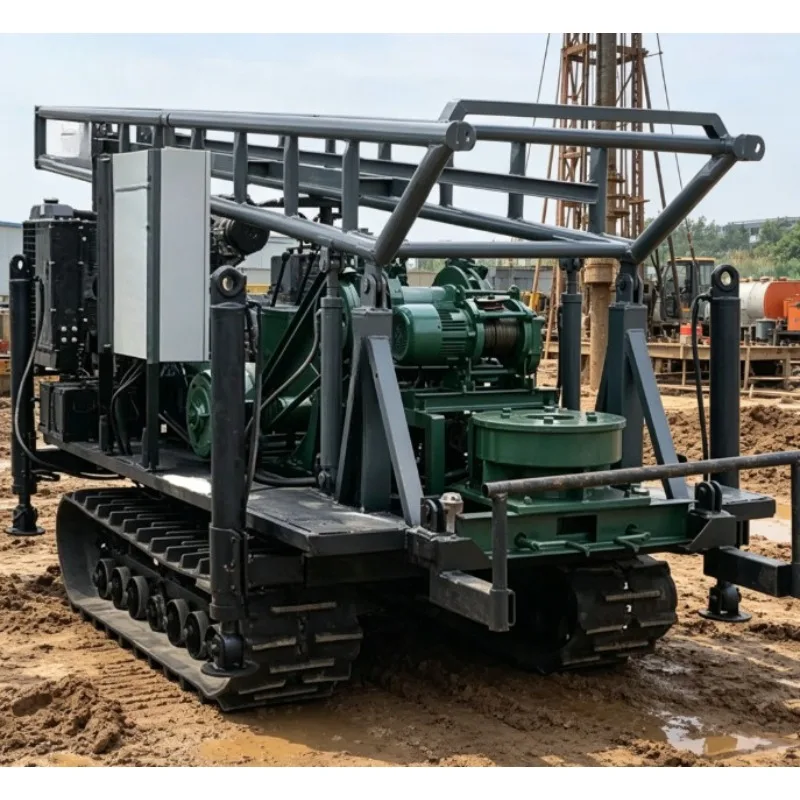 Customized Hydraulic Crawler Mounted Effective and Powerful Water Well Drilling Rig Machine for Sale