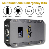 New Upgraded 3000A Car Jump Starter Portable Power Bank Battery Bosster Emergency Starting Device