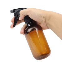 240/480/1000ml Refillable Empty Brown Glass Spray Bottles Container with Triggers Caps for Essential Oils Lotions Perfumes