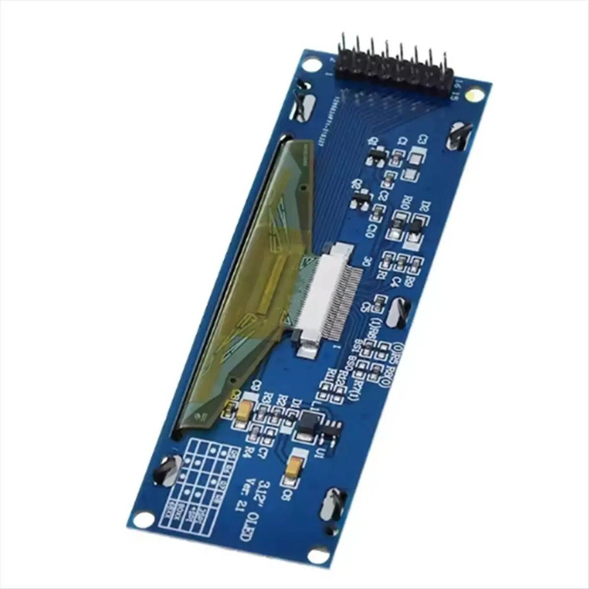 2025 New OLED Display 3.12inch 256x64 25664 Dots Graphic LCD Module Display Screen LCM Screen SSD1322 Controller Support SPI
