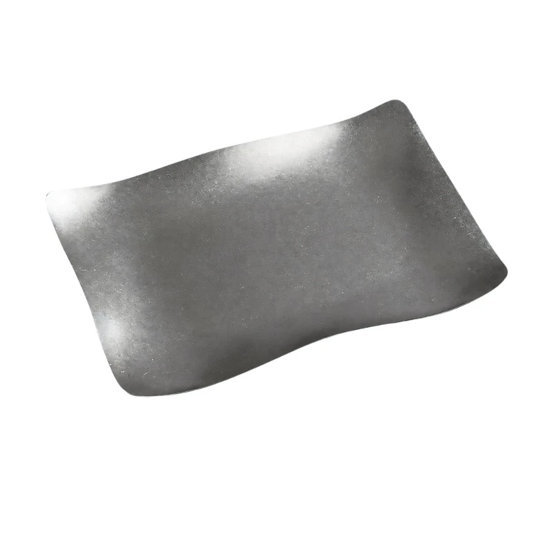 Rectangular Textured Tray for Consistent Grilled Item Presentation Use JOMD