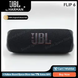 100% Original JBL Flip 6 Bluetooth Speaker IP67 Bluetooth 5.1 4800mAh Partyboost Subwoofer Up to 12h Play Time