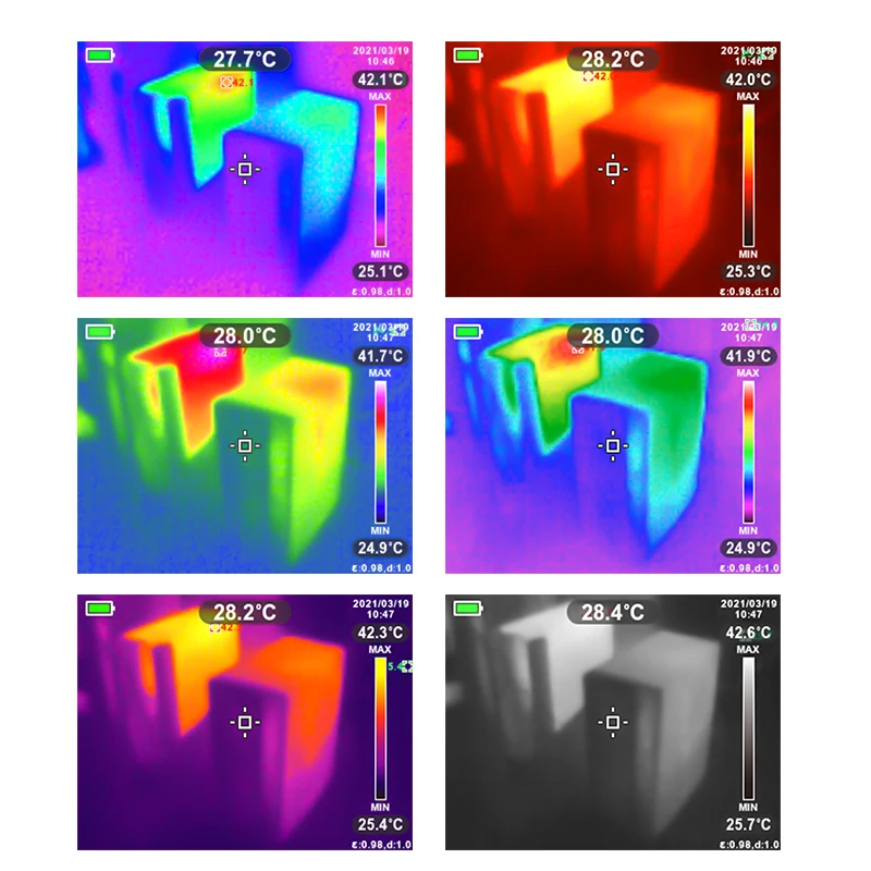 Mileseey warmtebeeldapparatuur TR120 oplaadbare lithiumbatterij Infraroodcamera thermiek