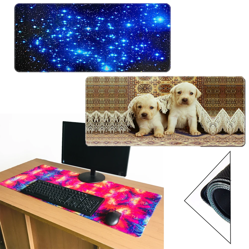 

Mousepads Anime Mousepad Large Gaming Desk Mat XXL Size Mouse Pad Big Mouse Mat Desk Pad Keyboard Mats For World Of Warcraft LOL