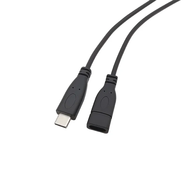 5Pcs 5V USB tipo C maschio/femmina 2/4 Pin Pigtail Extension cavo di alimentazione ricarica dati riparazione fai da te connettore presa USB di tipo C