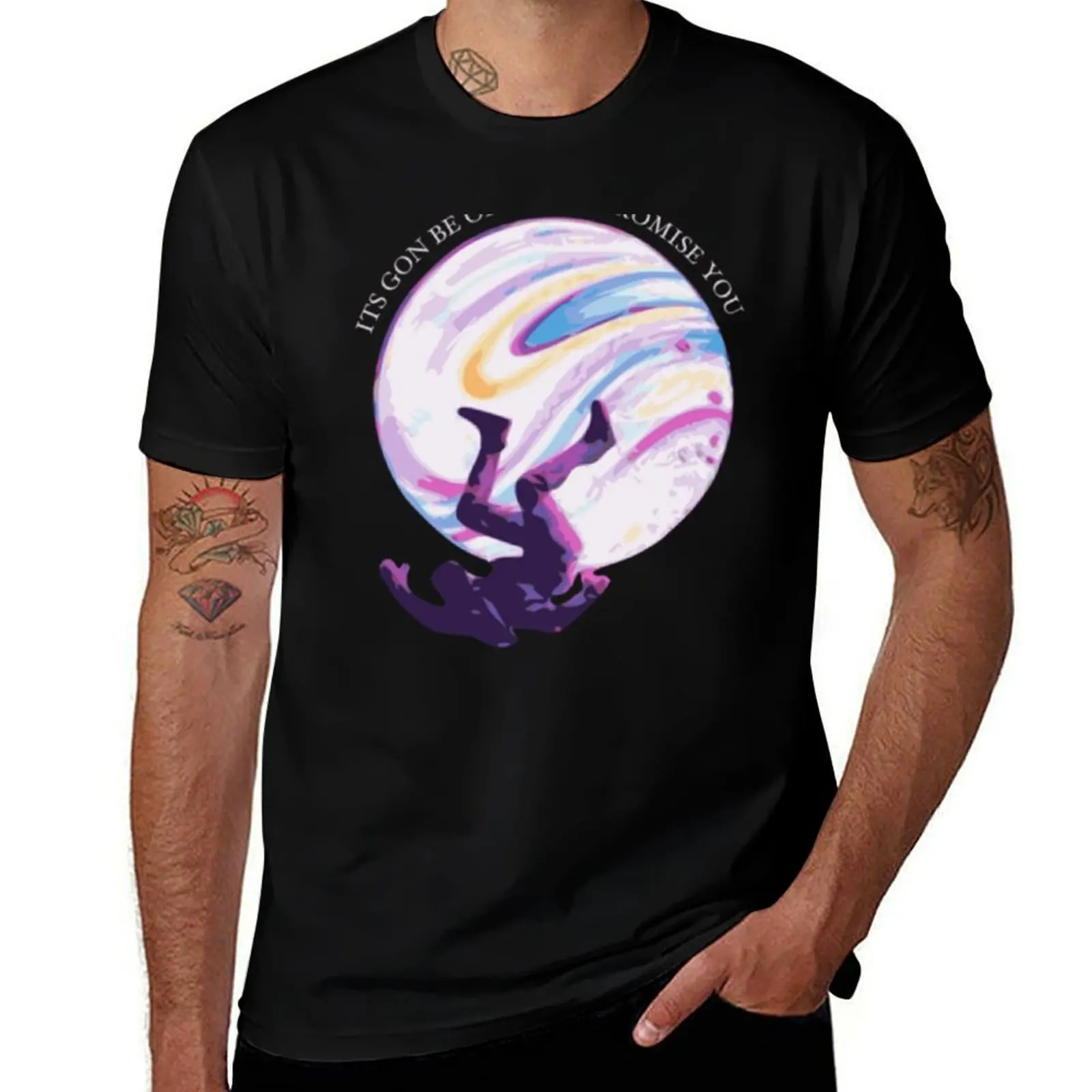 

Kid Cudi Man On The Moon 3 T-Shirt Lightweight Casual Summer T-Shirt
