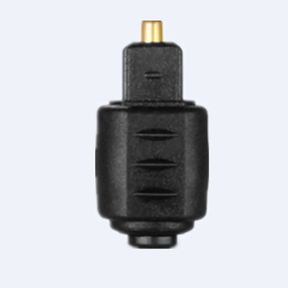 Versterker 3,5 mm jack Toslink-adapter Toslink-stekkerconverter Digitale optische kabeladapter Glasvezeladapter Audio-connector