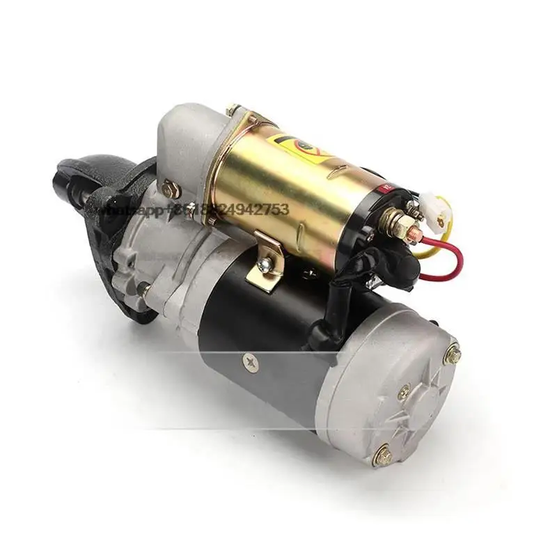 

High quality 6D108 engine starter motor for excavator 24V