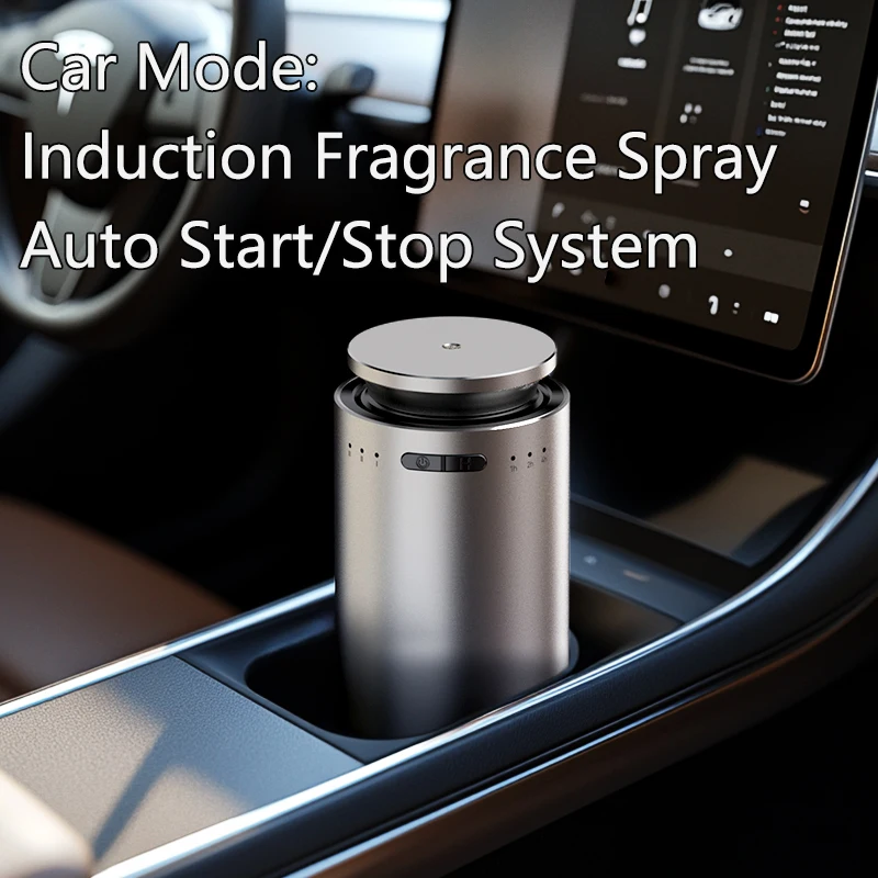 Smart Car Diffuser for Electric Cars Dual Mode Aromatherapy Machine Home Car Air Freshener ​​Instant Deodorizer Enduring Scent​