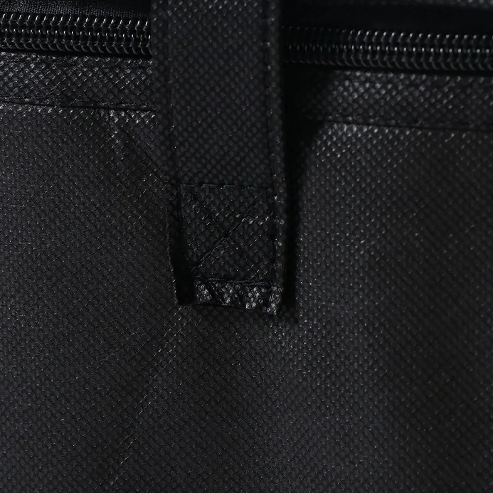 Large Capacity Picnic Thermal Bag Folding Design Thermal Insulation Food Thermal Storage Bag Portable Handle Drink Carrier Bag